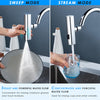 Kitchen Faucet Waterfall Outlet Splash Proof Universal Rotating Bubbler Multifunctional Water Nozzle Extension Kitchen Gadgets